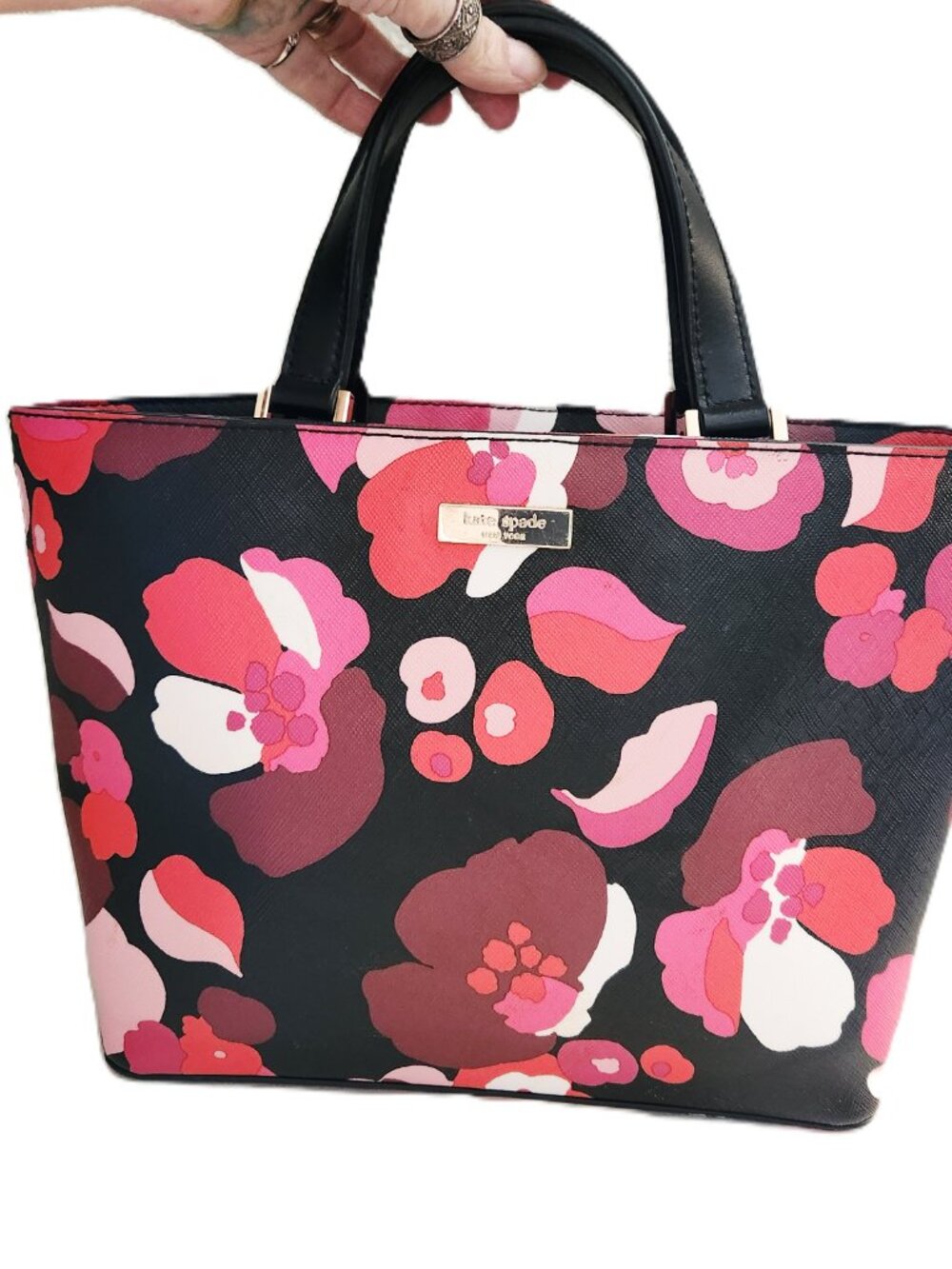 New Kate Spade NY Floral Shoulder Bag Purse